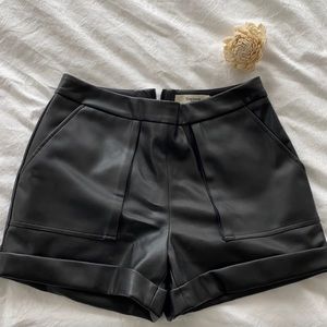 Daphnea Paris leather shorts